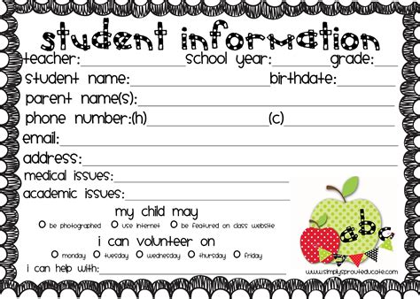 INFORMATION FOR NEW STUDENTS .